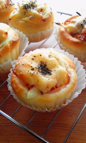 パンプキンドーナツマフィン バニラグレーズ添え レシピ