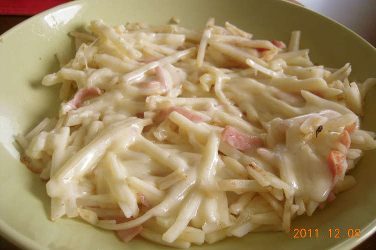 ジャガイモとハムとチーズのガレット レシピ 作り方 By Mana Mama クックパッド 簡単おいしいみんなのレシピが362万品