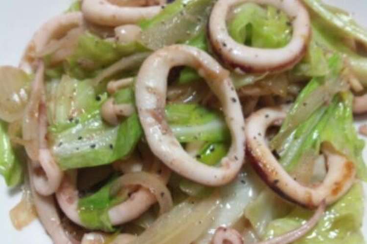簡単ﾍﾙｼｰ イカと野菜のやみつき炒め レシピ 作り方 By たらも クックパッド 簡単おいしいみんなのレシピが373万品