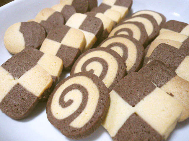 市松模様 クッキー きれい