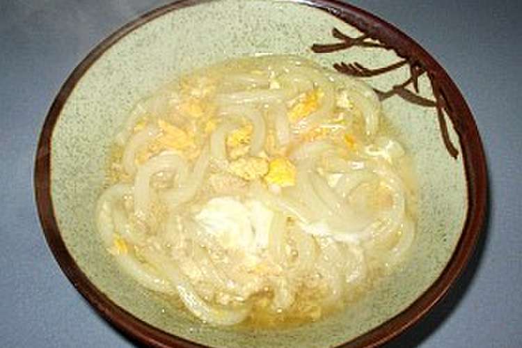 胃の調子 の時でも シンプル卵うどん レシピ 作り方 By みゃじま クックパッド 簡単おいしいみんなのレシピが361万品