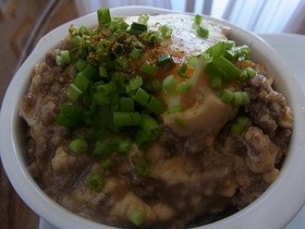 肉豆腐丼