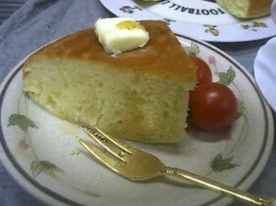 炊飯器ケーキ☆ホットケーキの写真