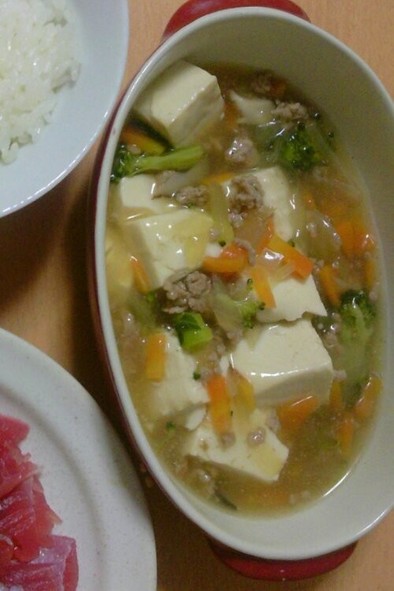 安ウマ★豆腐の肉野菜あんかけの写真