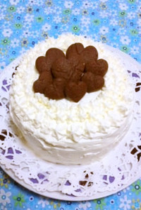 Ｗチョコバタークリームケーキ