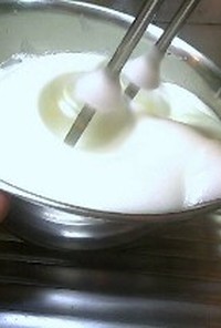卵白の泡立て方☆メレンゲの作り方