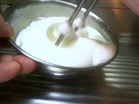 卵白の泡立て方☆メレンゲの作り方