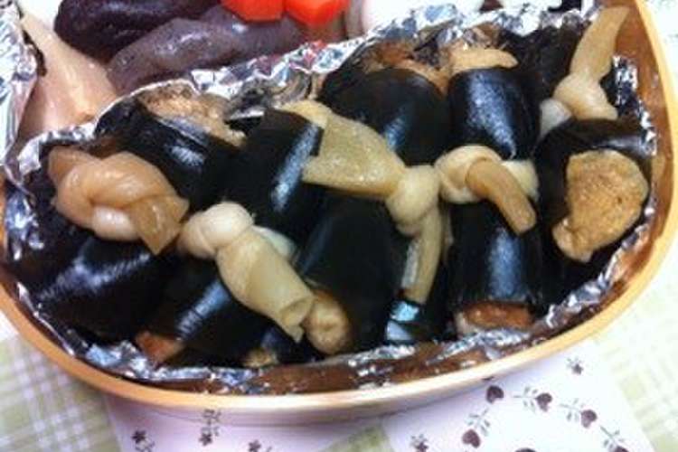おせち 油揚げ ちくわの昆布巻き レシピ 作り方 By 季節ごはん クックパッド 簡単おいしいみんなのレシピが354万品