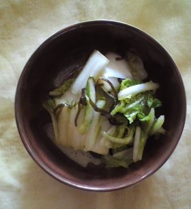 いつかあなたと 祖母と私の白菜のお漬物