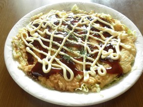 キャベツだけ!!ヘルシー簡単お好み焼き!