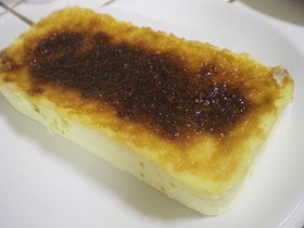 ホワイトチョコのプリン