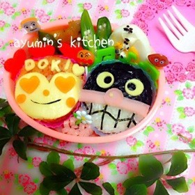 キャラ弁*バレンタインにも*ドキンちゃん
