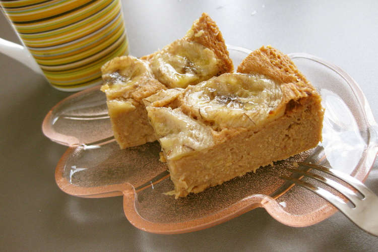 レンジで おからと豆腐のバナナケーキ レシピ 作り方 By Sekinan クックパッド 簡単おいしいみんなのレシピが353万品