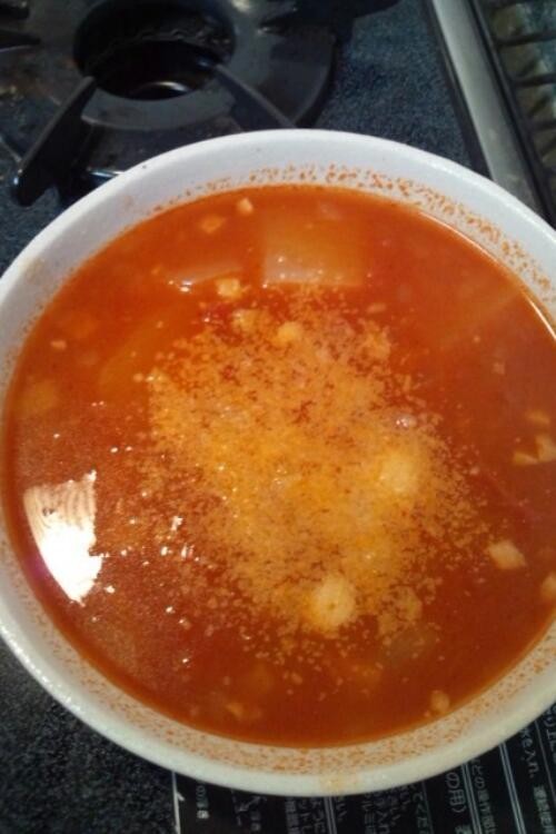 あっさりヘルシー♪大根のトマトスープの画像