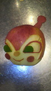 りんごでドキンちゃんの画像