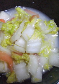 白菜の塩麹漬け