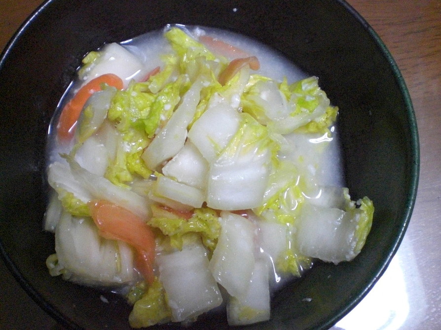 白菜の塩麹漬けの画像