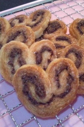 バレンタインに!簡単♪ハートチョコパイ