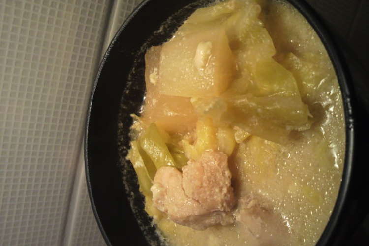 鷄とキャベツの味噌豆乳スープ レシピ 作り方 By 天使のパパシェフ クックパッド 簡単おいしいみんなのレシピが356万品