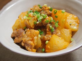 ピリ辛鶏大根