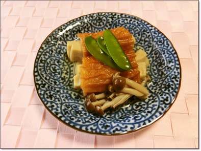 ちくわと高野豆腐の煮物～♬の写真