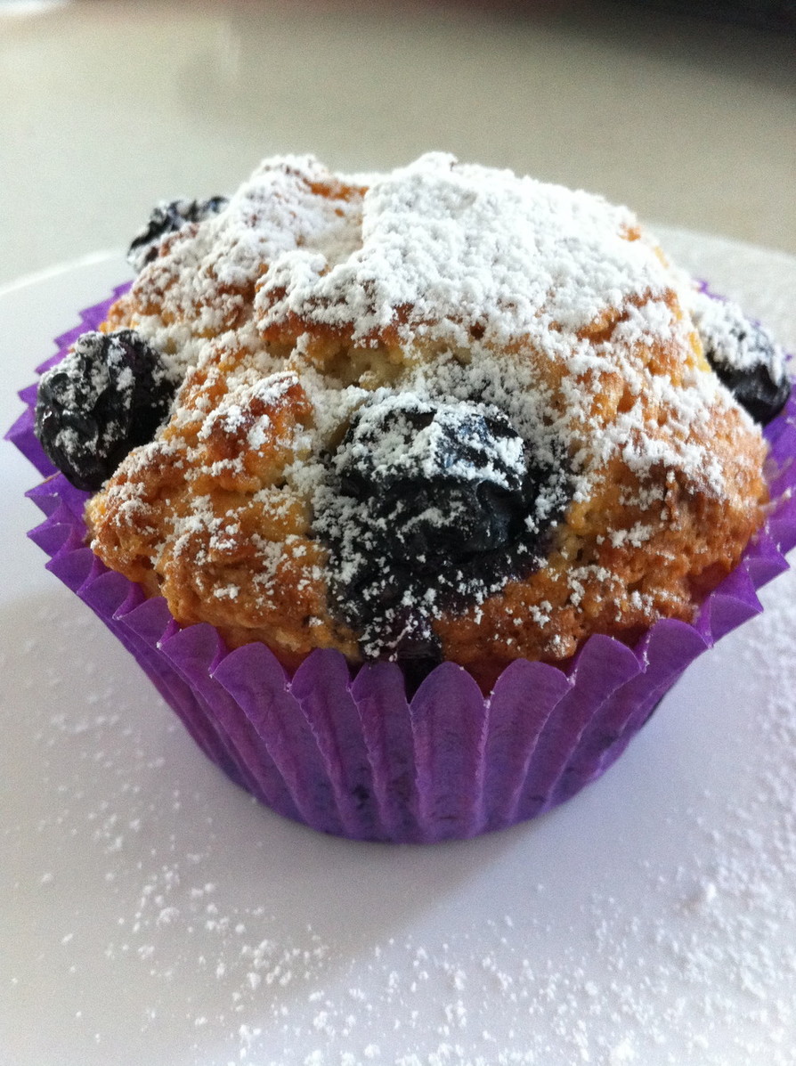 アニスとブルーベリーのマフィン レシピ