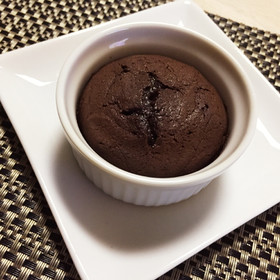 量り不要★板チョコでフォンダンショコラ