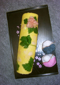 ✿桜咲く✿花の巻き寿司✿八重桜✿