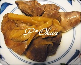 作り置きしたい(^^v鶏レバーの生姜煮