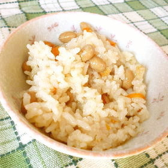 節分の残った炒り豆 節分豆 で 豆ご飯 レシピ 作り方 By Chikappe クックパッド