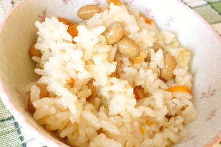 節分の残った炒り豆 節分豆 で 豆ご飯 レシピ 作り方 By Chikappe クックパッド