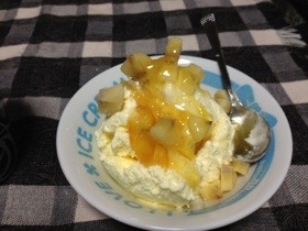柚子バナナアイスの画像