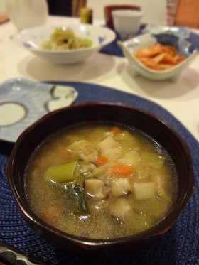 お揚げが美味しい★ 我が家のけんちん汁