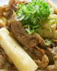 5分で一品!豚肉と山芋の柚子胡椒炒め