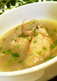 参鶏湯風春雨スープ