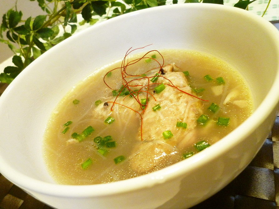 参鶏湯風春雨スープの画像