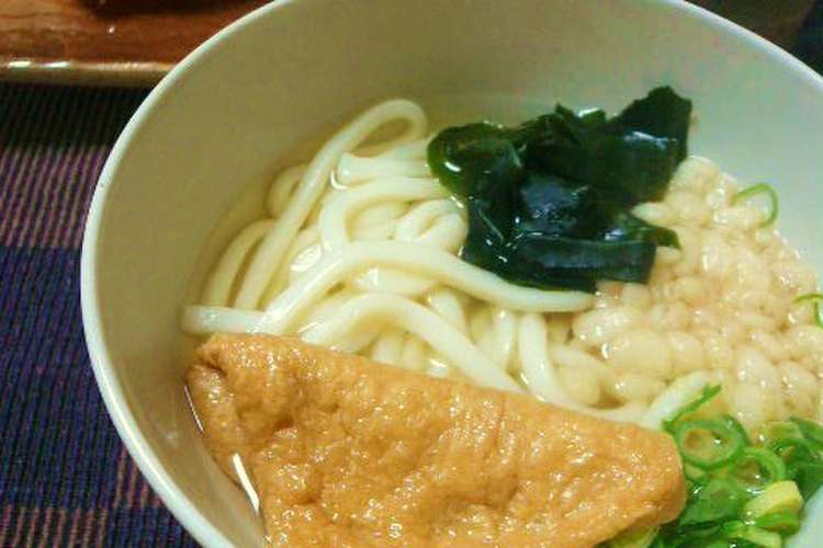 おかんのきつねうどん 関西 大阪 レシピ 作り方 By サッとん クックパッド 簡単おいしいみんなのレシピが353万品