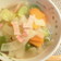 野菜いっぱい♪コテージ（山小屋）スープ