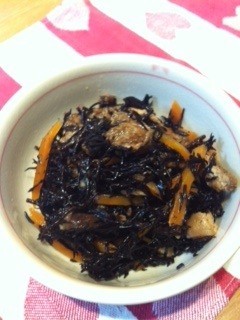 水戻し不要!!ひじきの煮物♪