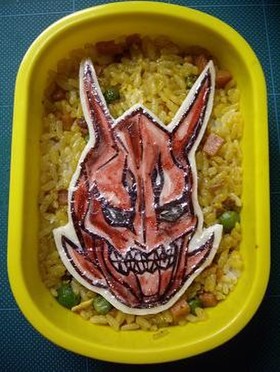 強粘着彩色海苔切りキャラ弁シート