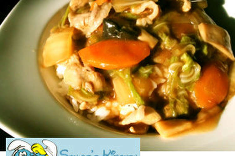広東飯 しょうゆ味中華丼 レシピ 作り方 By Smuyaf クックパッド 簡単おいしいみんなのレシピが364万品