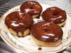 チョコレートリング◎ドーナツの作り方