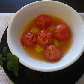 美肌&ダイエット! レンジでホットトマト