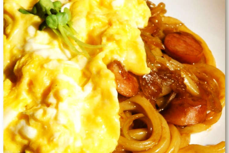 チーズとろ りふわふわ卵の焼きうどん レシピ 作り方 By ミナいちご クックパッド 簡単おいしいみんなのレシピが354万品