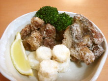 塩麹さん☆鯖と砂肝と山芋☆唐揚トリオ！の画像