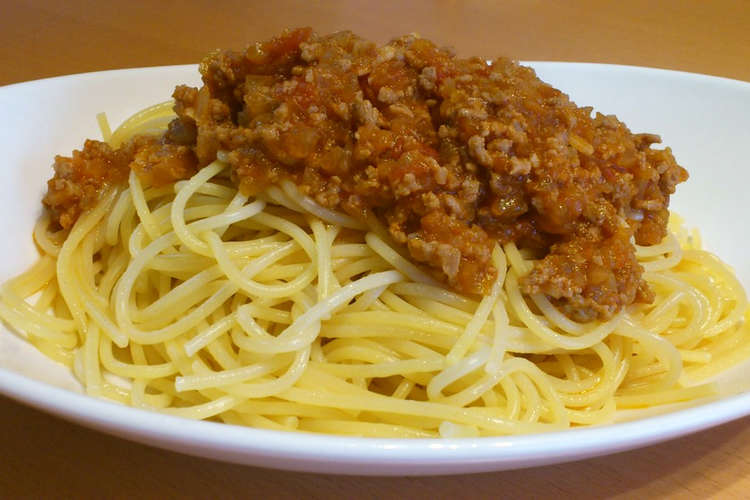 子供が喜ぶ 基本のミートソースパスタ レシピ 作り方 By Pdss クックパッド 簡単おいしいみんなのレシピが360万品