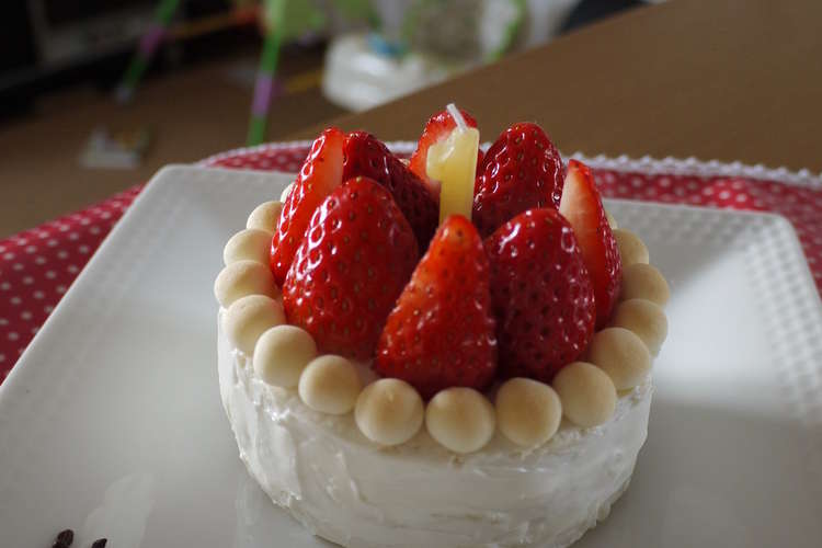 1歳の誕生日に 離乳食ケーキ レシピ 作り方 By G Leaf クックパッド 簡単おいしいみんなのレシピが355万品