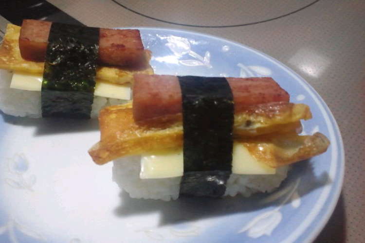 ガッツリ食べよう スパムおにぎり レシピ 作り方 By ぷぅ 彡 クックパッド