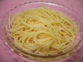 電子レンジ☆スパゲティの茹で方