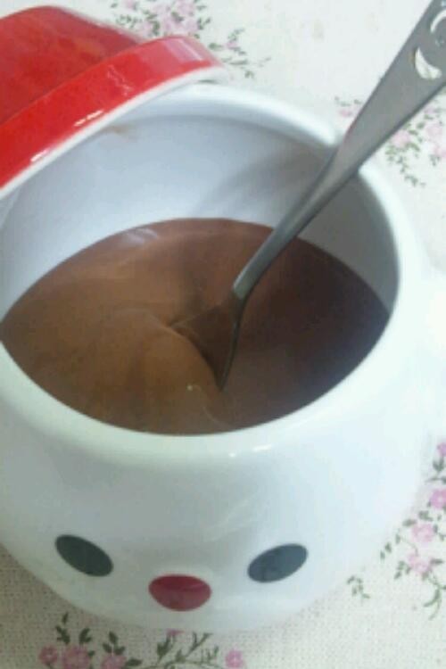 紅茶風味のチョコクリームの画像